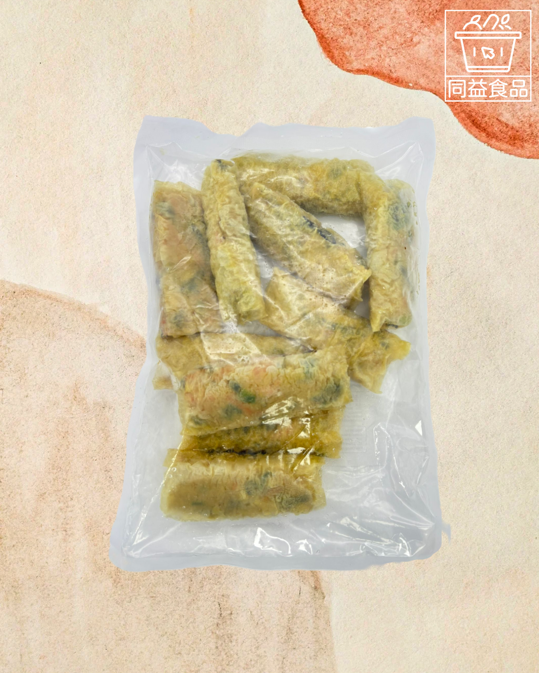 橫濱中華街雞絲腐皮卷