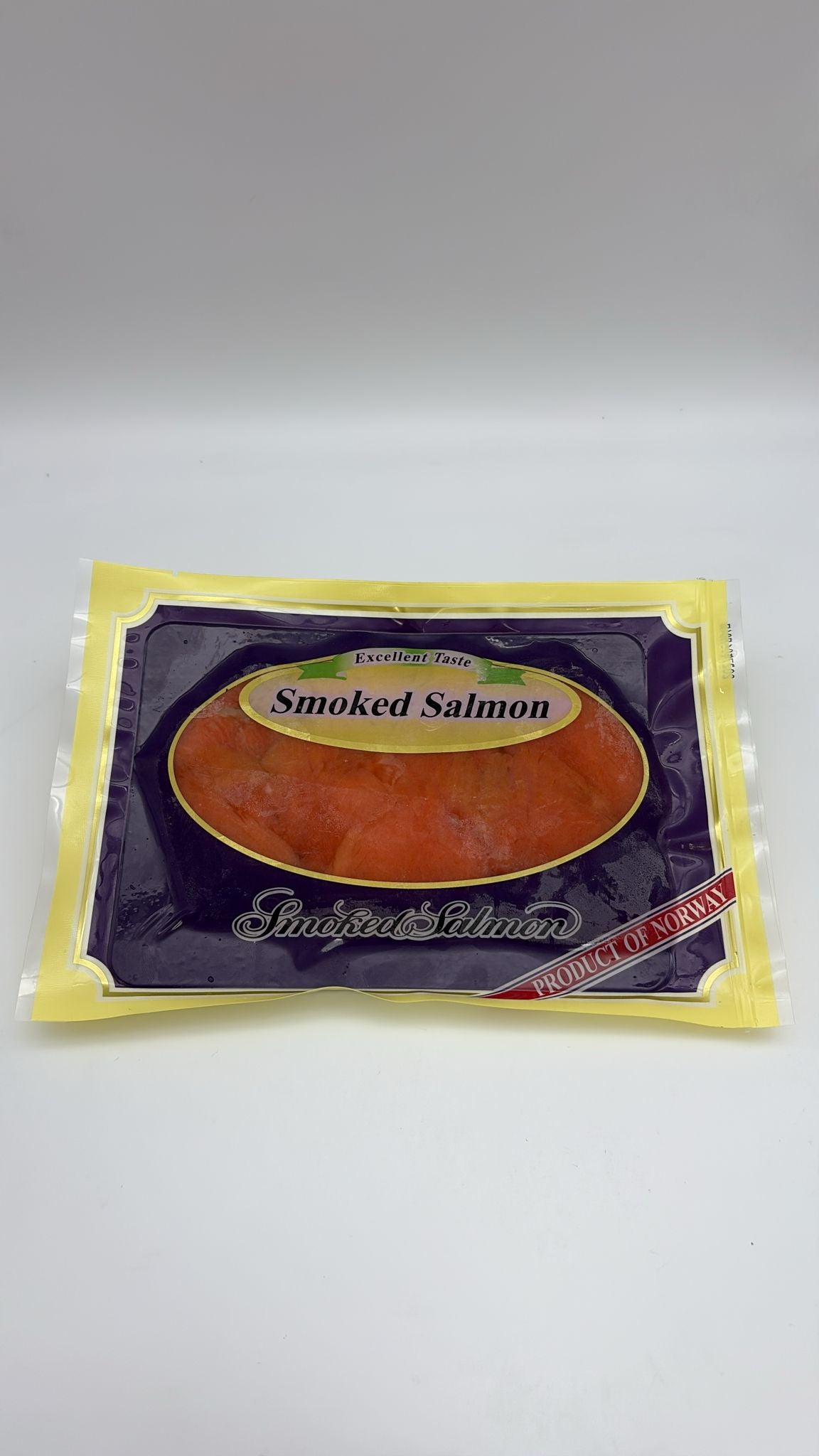 Norwegian smoked salmon slices