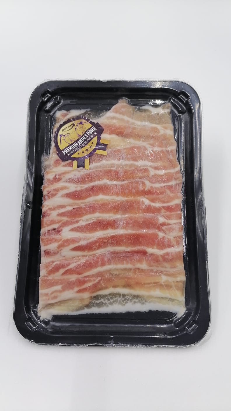 Hormone-free pork belly slices