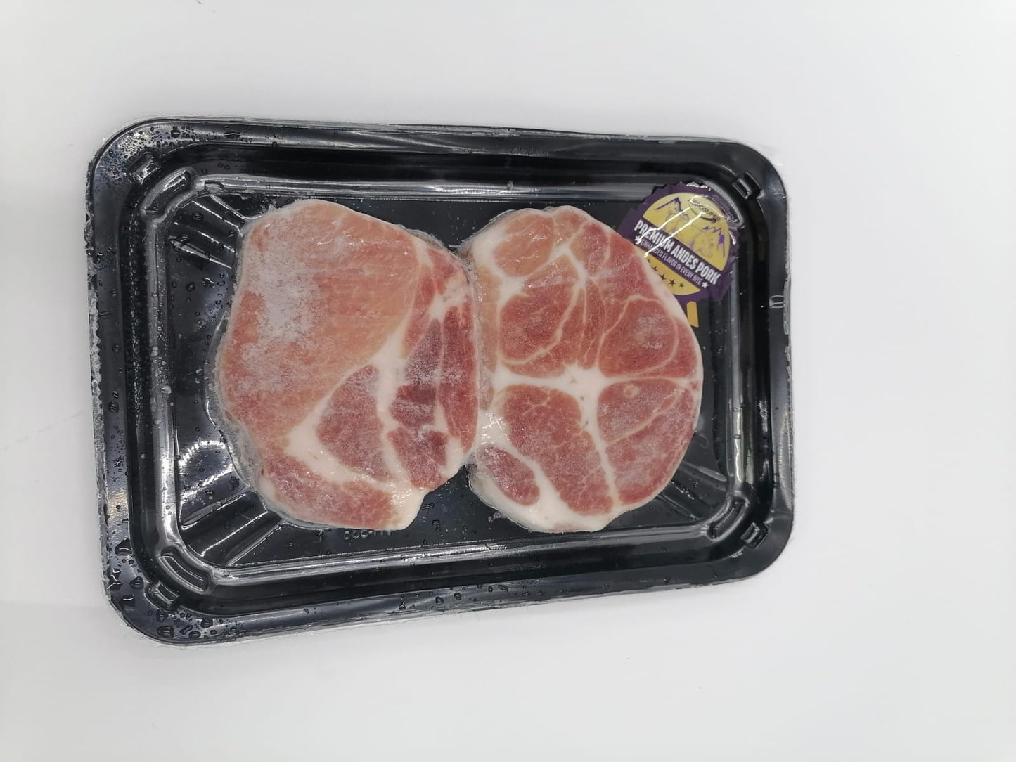 No added hormone pork steak