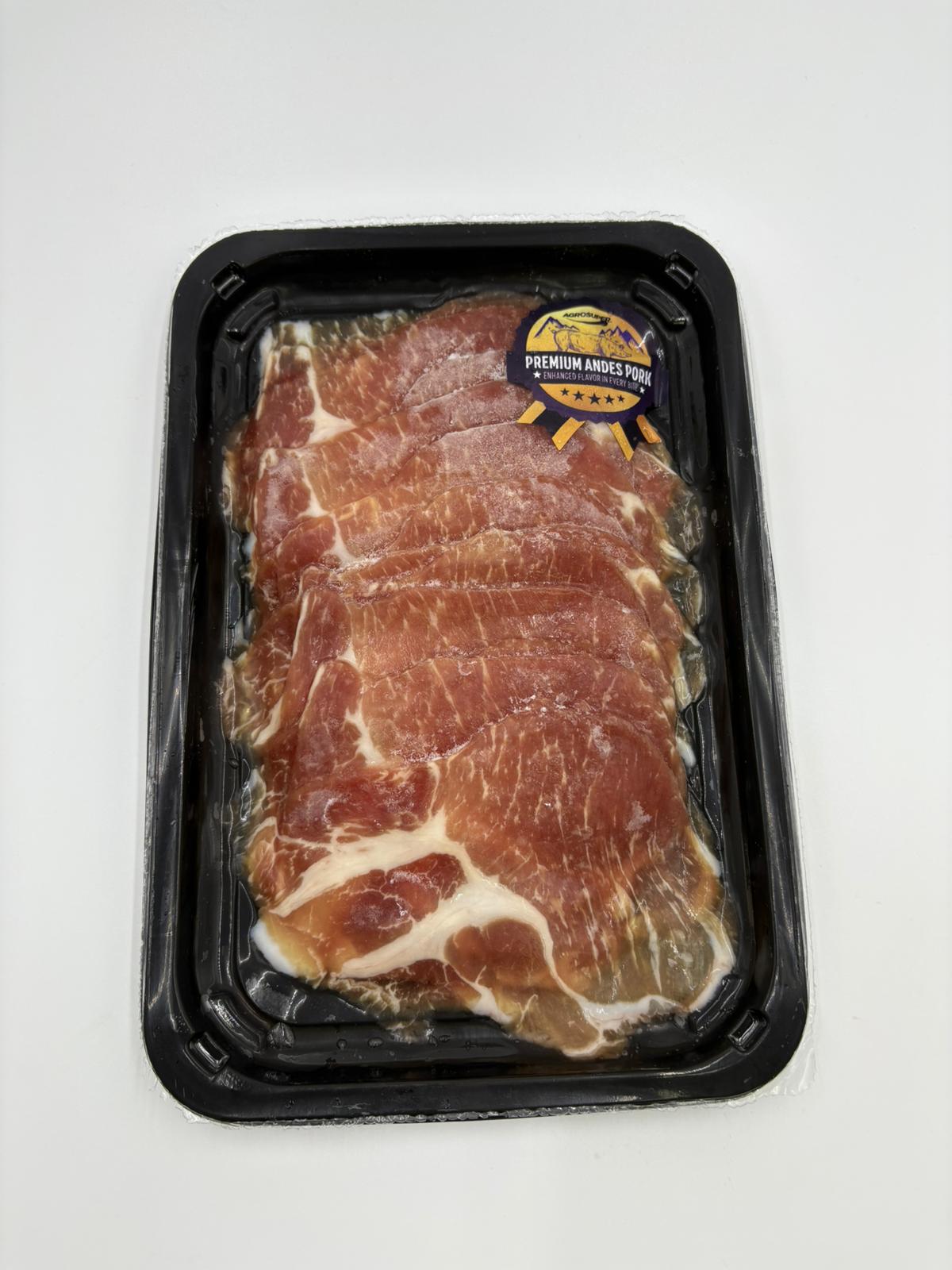 No added hormone pork slices