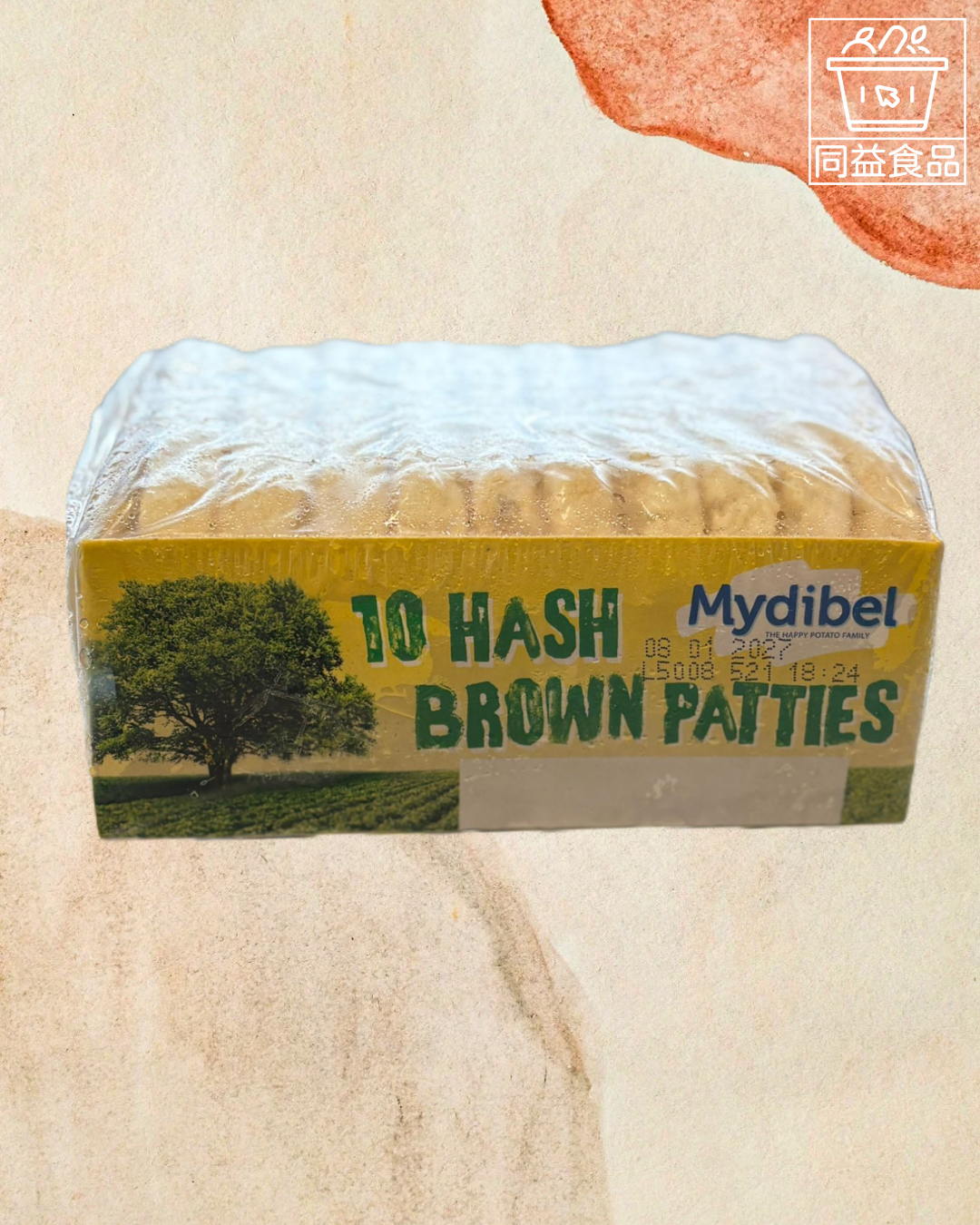 Belgian Mydibel potato pancakes