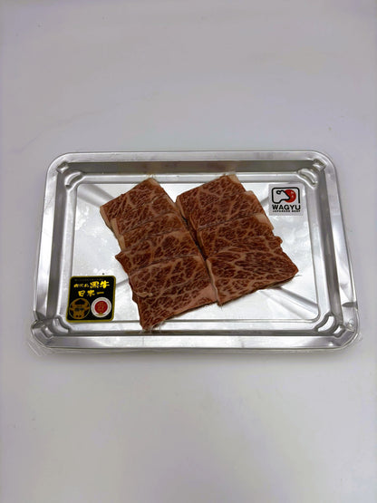 日本鹿兒島A5和牛燒肉片(牛肩)