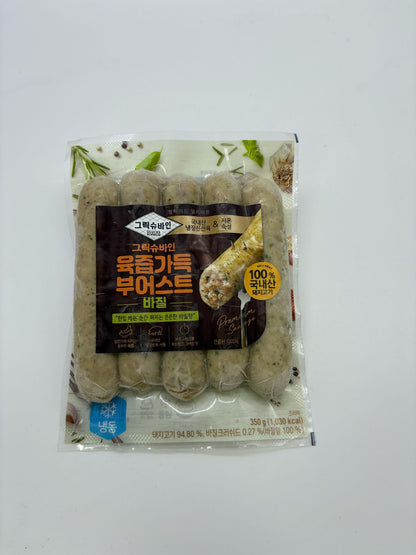 韓國幸運豬門店德式風味香草腸